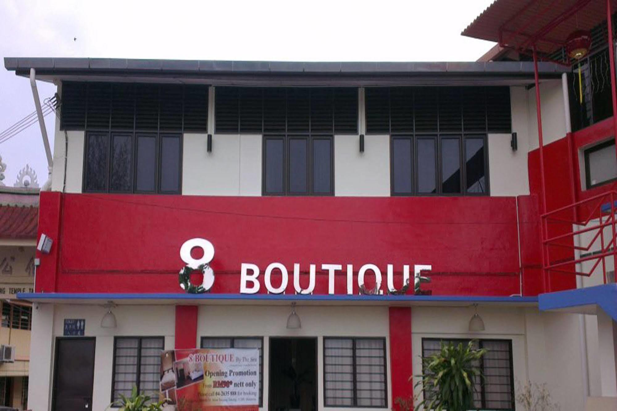 Hotel 8 Boutique By The Sea Tanjung Tokong Esterno foto